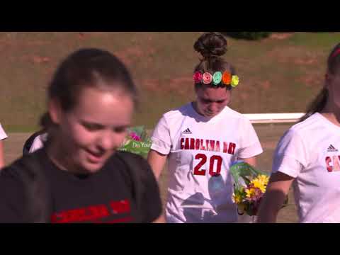 Carolina Day Girls Soccer. Senior Day.