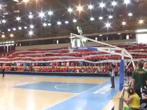 DVTK vs. Sopron 14/15 - Döntő 4. meccs II. - Koreográfia