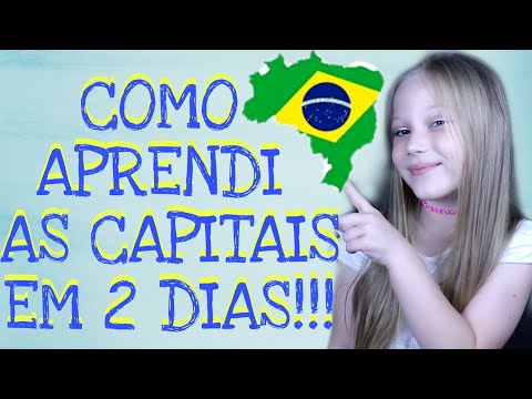 CAPITAIS DO BRASIL - APRENDENDO DE FORMA FÁCIL!