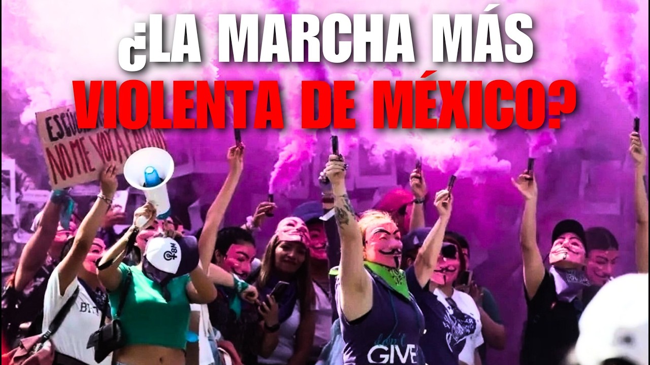 ¿LA MARCHA de 8 de MARZO en MÉXICO VA A SER LA MÁS VI0LENTA de LA HISTORIA?