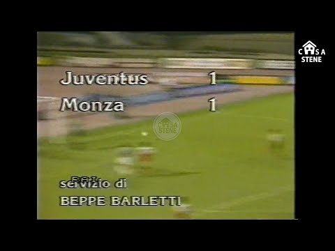 JUVENTUS-MONZA 1-1 COPPA ITALIA 85-86 L' ULTIMO PRECEDENTE GOL DI ANTONELLI E MANFREDONIA #casastene