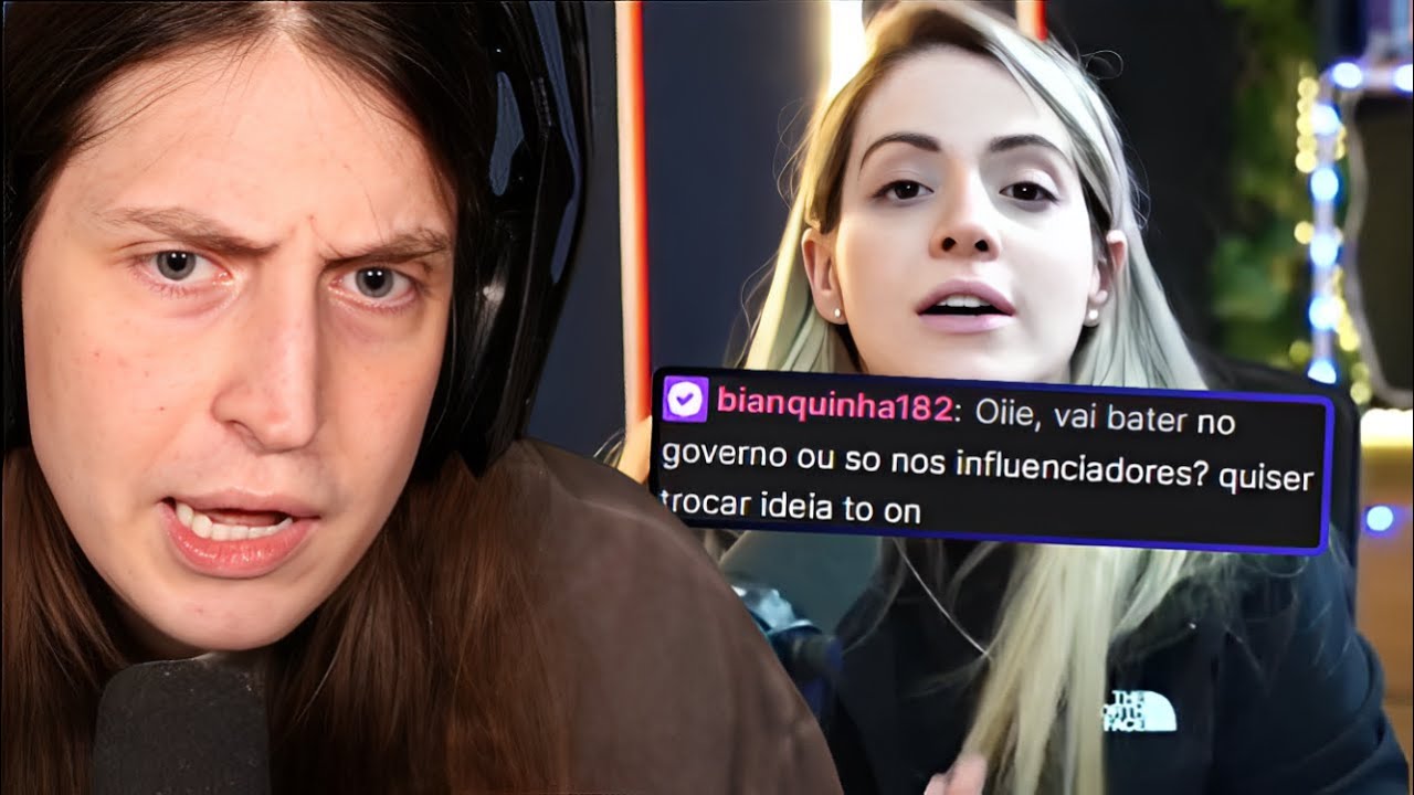 felca responde bianquinha pela última vez e bane ela ao vivo