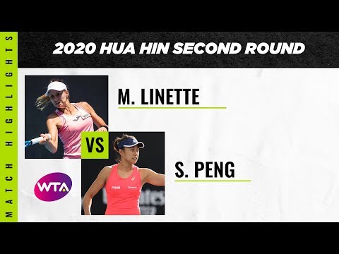 Magda Linette vs Peng Shuai | 2020 Hua Hin Second Round | WTA Highlights