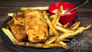 Homemade Air Fryer Fish & Chips