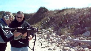 preview picture of video 'AR-15 at beach-house dojo in Port Lavaca, Texas'
