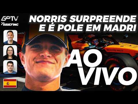 F1 2026: NORRIS TIRA POLE DE ANTONELLI NO GP DA ESPANHA: GRID DE LARGADA [narração + Briefing]