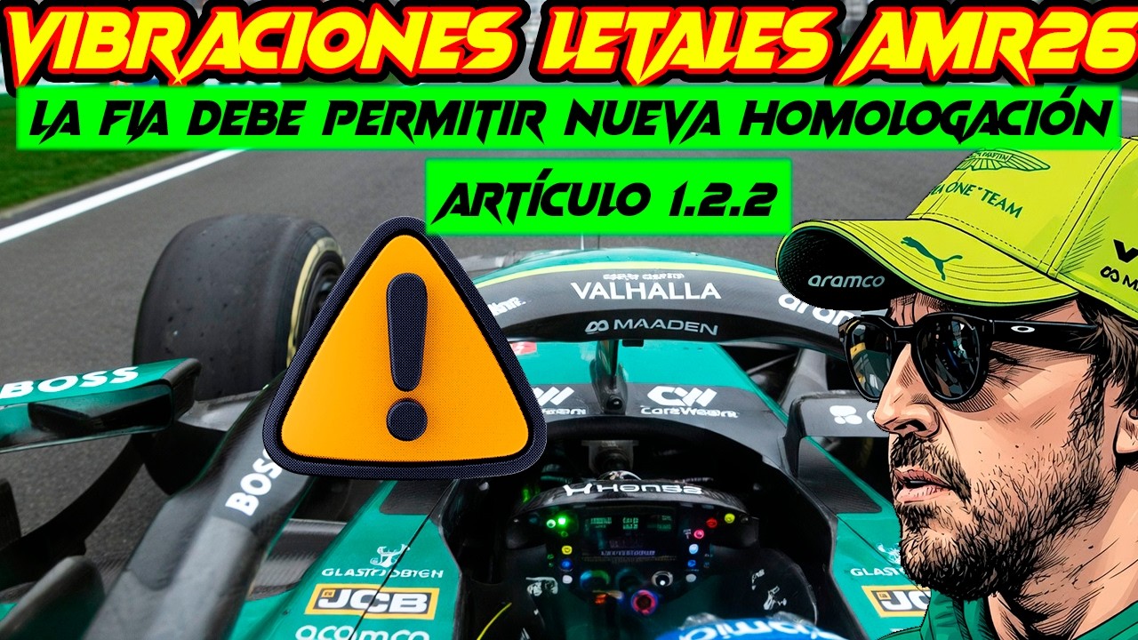 🚨 FIA DEBE APROBAR YA NUEVA HOMOLOGACIÓN DEL MOTOR HONDA AMR26 POR SEGURIDAD (ART. 1.2.2) | F1 CHINA