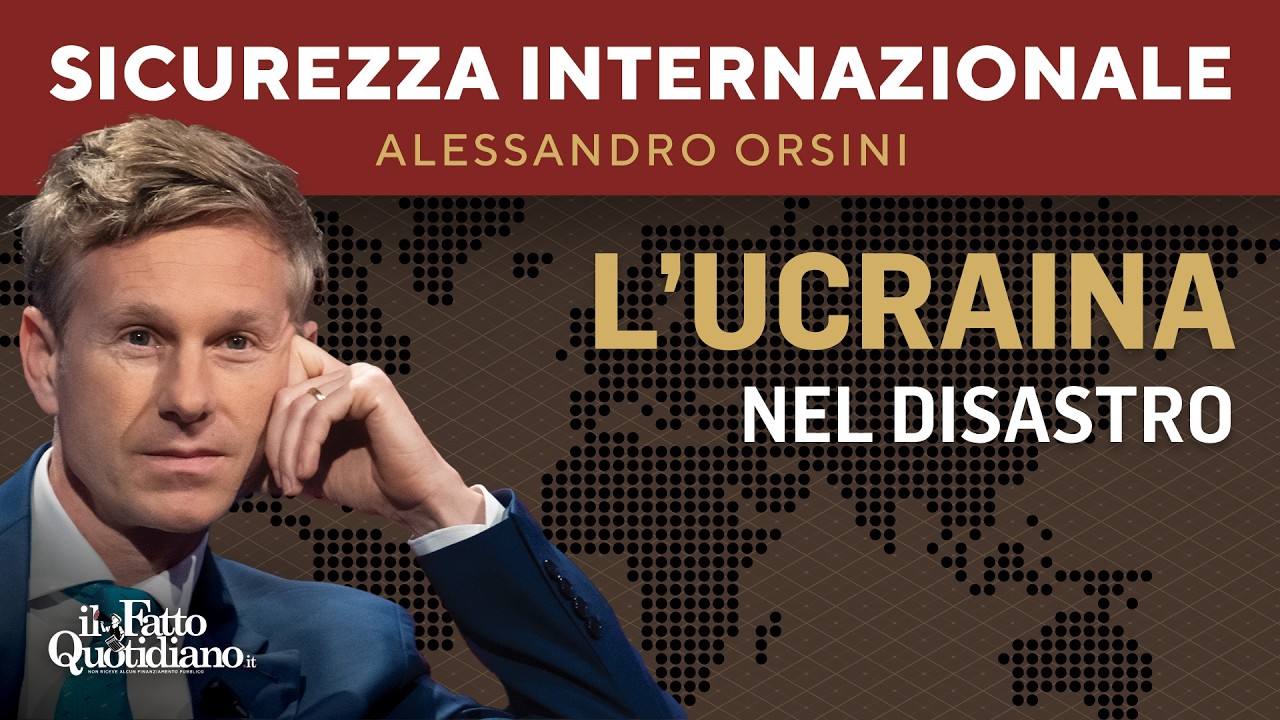 L'Ucraina nel disastro. La diretta con Alessandro Orsini