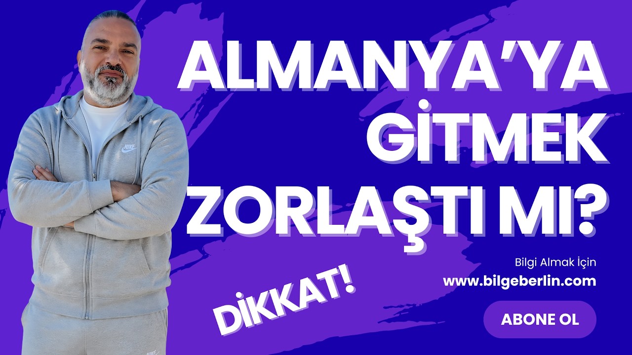 ALMANYA'YA GİTMEK ZORLAŞTI MI? | DOĞRU DANIŞMANLIKLA HAYATINIZI NASIL KOLAYLAŞTIRIRSINIZ?