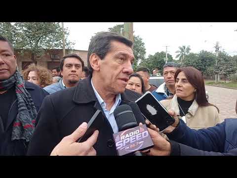 FRAILE PINTADO: RECORRIDO DEL GOBERNADOR SADIR JUNTO A CARDOZO