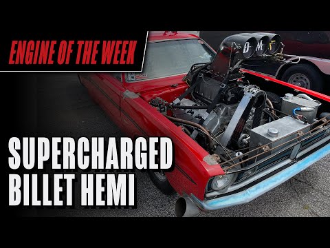 Doc Baker's Supercharged 500 cid Billet Hemi Engine