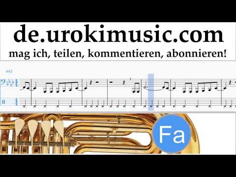 Tuba Lernen P!nk - What About Us Tabulatur Teil#2 um-i995