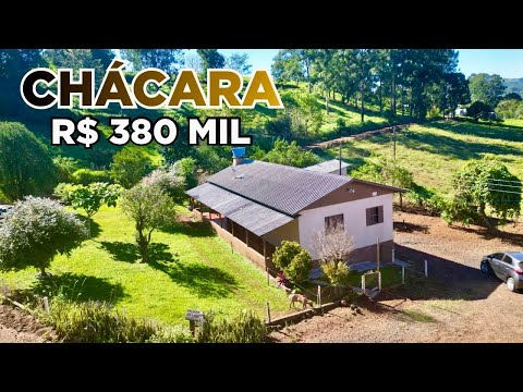CHÁCARA A VENDA CASA FRUTAS ÁGUA GALPÃO AÇUDE E PASTAGEM R$380MIL