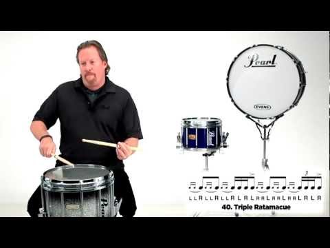 Pearl Drum Rudiments - Triple Ratamacue