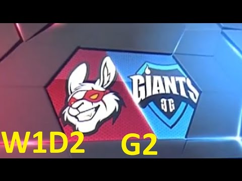 MSF vs GIA Game 2 Highlights - 2017 EULCS SPRING SPLIT - WEEK 1 DAY 2