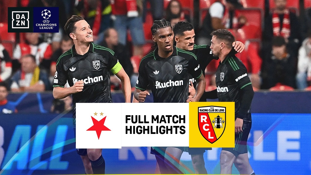 Slavia Prague vs Lens | UEFA Champions League Highlights | Matchday 1 | 2026-2027