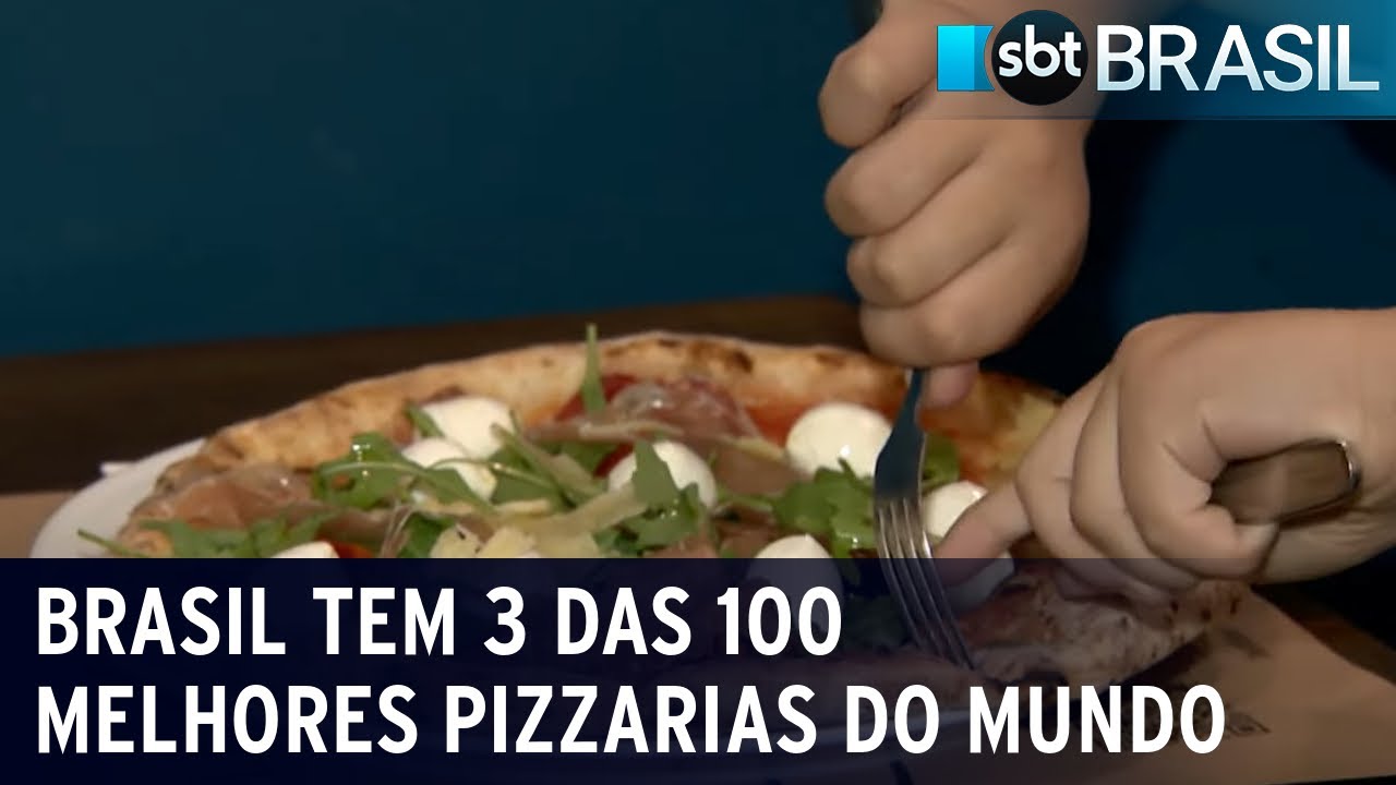 Brasil tem 3 das 100 melhores pizzarias do mundo | SBT Brasil (16/09/23)
