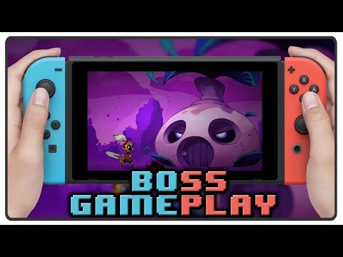 Pankapu | First Boss Fight Gameplay | Nintendo Switch