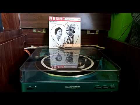 Abdullah Chik, Saloma & Rahmah Ali 'Kaprinyo'. Ost dari filem Tunang Pak Dukun.