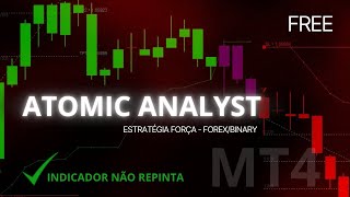 INDICADOR FOREX/BINARY MT4 - FREE (ATOMIC ANALYST )