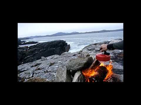 Campfire On The Coast - SAIRAM BOSTADH - Far West Lewis - Looking over to Pabaigh Mor + Bhaltos