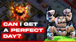 CAN I GET A PERFECT DAY?!🤔| Day 3 | Legends League Gameplay | Clash of Clans | thisLegendsGuy