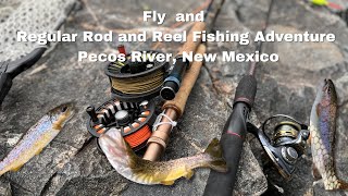 Pecos River Adventure using Flies and Salmon Eggs #flyfishing #fishing #newmexico #outdoors #browns
