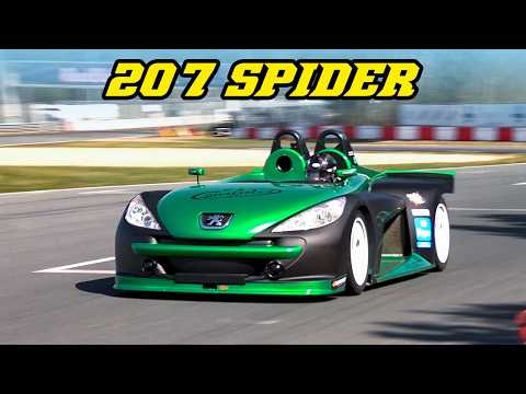 Peugeot 207 Spider testing at Zolder 2025 | 1.6 Turbo engine, RWD, 230hp