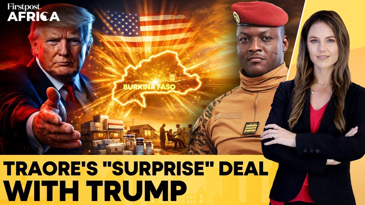 Trump Funds Traore’s Health Plan As Burkina Faso Signs Deal With US | Firstpost Africa | N18G