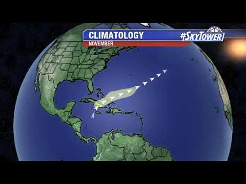 Tropical weather forecast: Nov. 1, 2019