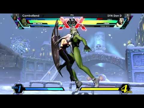 UMVC3 COMBOFIEND KUMITE- vs SYN|Don D