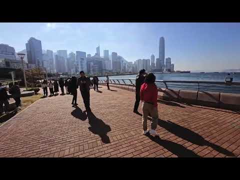 POV 中西區海濱長廊 - 中環段 Central and Western District Promenade - Central Section Jan2026 4K