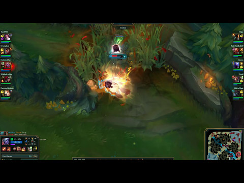 KABOOM, Maokai saplings nearly 1 shot Tristana