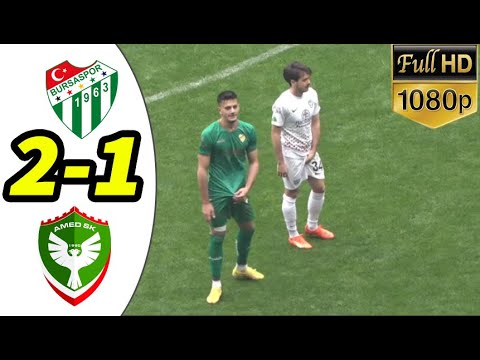 Bursaspor 2-1 Amedspor Geniş Maç Özeti HD
