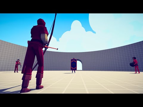 TABS | Archer + Spear Thrower + Stoner + Poacher VS Every Unit!