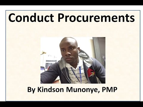 41  Project Procurement Management - Conduct Procurements Video