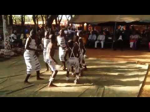Traditional Dance of the DAGARA @SAANKOUMOU ART FESTIVAL 2020 in Gaoua, Southwest of Burkina Faso