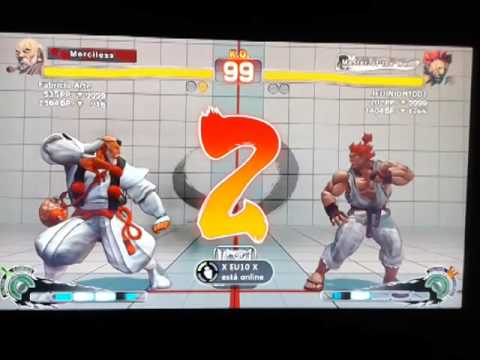 Gouken vs Akuma