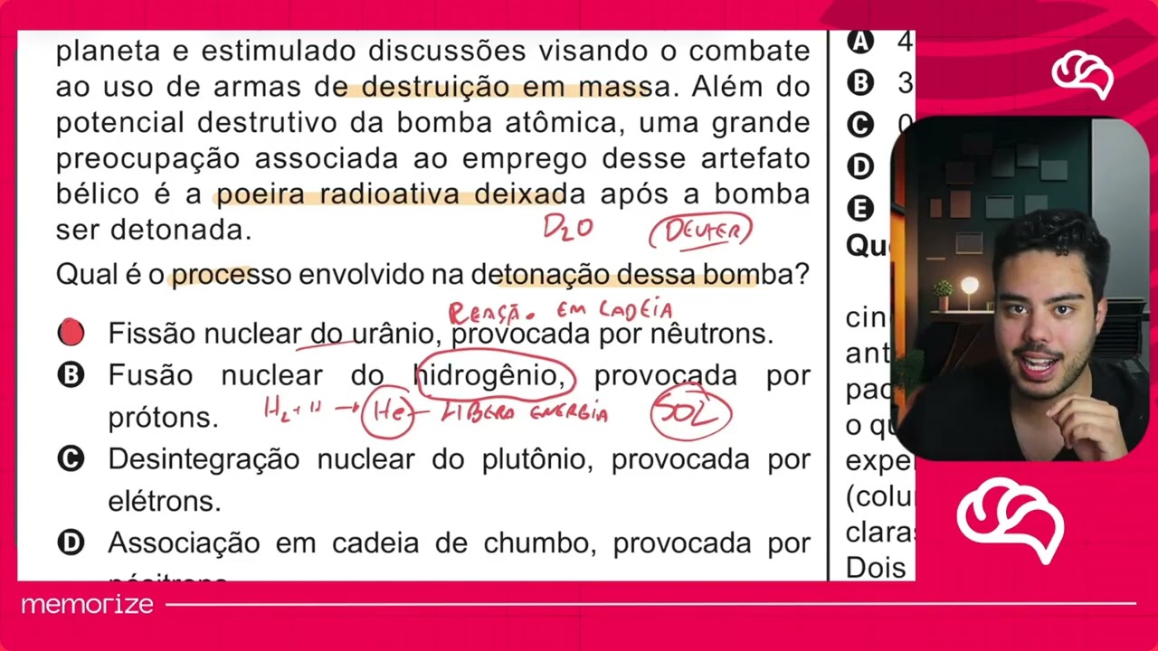 Resolução em Vídeo — Questão 126 ENEM 2020