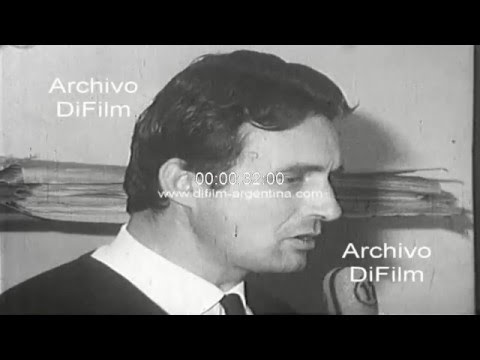 Raimundo Ongaro - Ricardo de Luca anuncian paro de trabajadores 1969