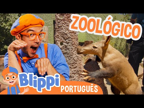 Blippi Encontra Bichos no Zoológico! | Blippi em Português | Vídeos Educativos para Crianças