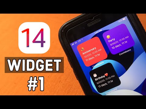 Best iOS 14 WIDGET for iPhone 2020 I Best iPhone REMINDER widget iOS 14