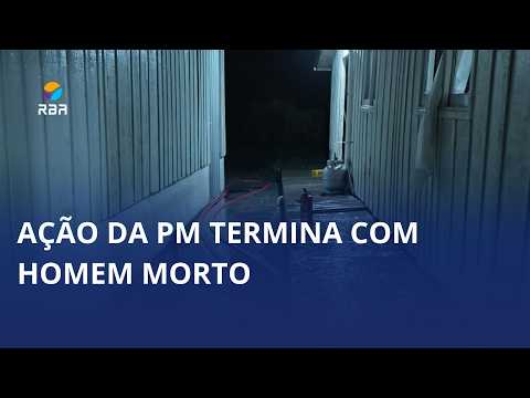 Ação policial termina com morte em Trombudo Central