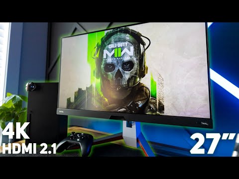 Best 4K HDMI 2.1 Gaming Monitor | BenQ Mobiuz EX2710U | Xbox Series X / PS5