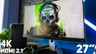 Best 4K HDMI 2.1 Gaming Monitor | BenQ Mobiuz EX2710U | Xbox Series X / PS5