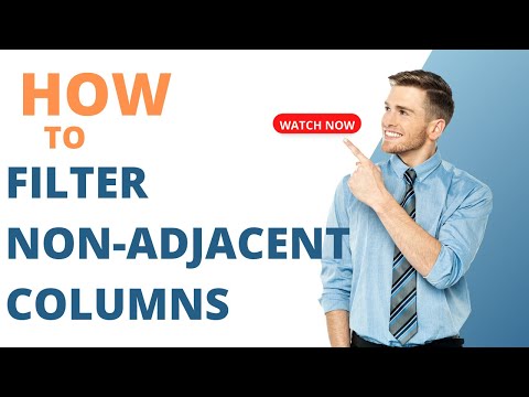 Dynamically Filtering Non-adjacent Columns