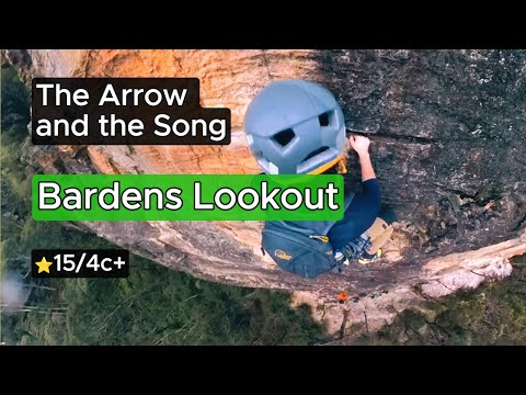 Climbing The Arrow and the Song (15) at Little Triggers @ Bardens Lookout, Blue Mountains