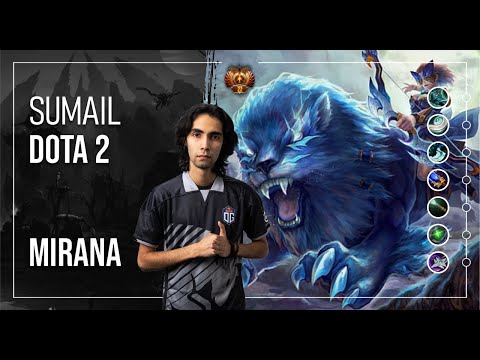 Sumail Mirana Mid Lane Dota 2 | Ranked Match | Gameplay