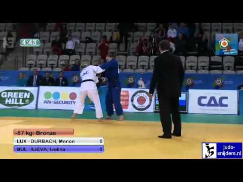 Manon Durbach (LUX) - Ivelina Ilieva (BUL) [-57kg] bronze