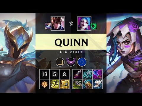 Quinn ADC vs Jinx - EUW Master Patch 25.13